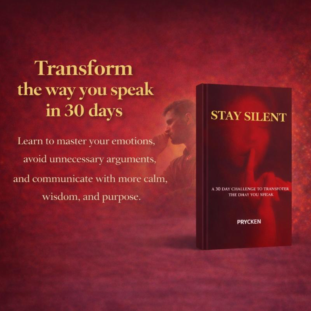 Stay Silent 30-Day Challenge Book